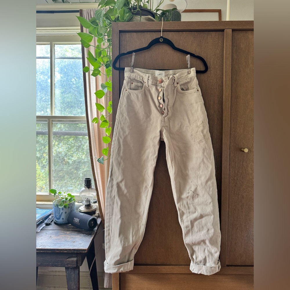 DÔEN Diana jeans in Moonlight wash , women’s sz. 25.